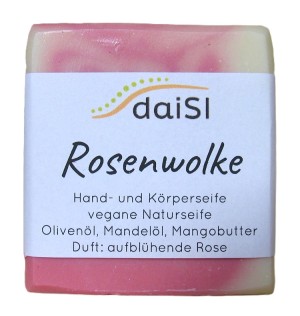Naturseife Rosenwolke